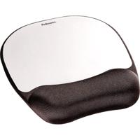 Fellowes Memoryfoam muismat/polssteun zwart-grijs