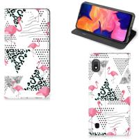Samsung Galaxy A10 | Hoesje maken | Flamingo Triangle