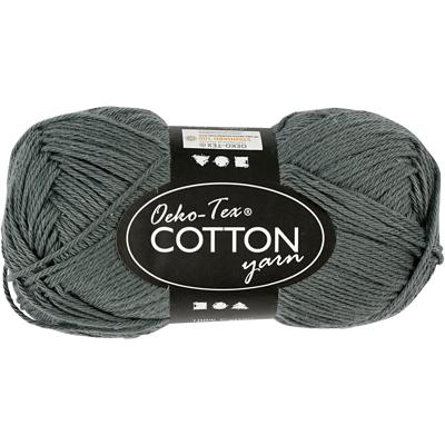 Creativ Company Katoengaren, grijs, 50gr, 170m