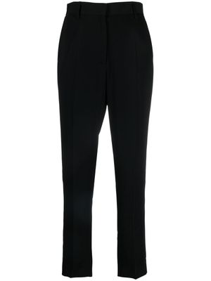 MM6 Maison Margiela pantalon à taille haute - Noir