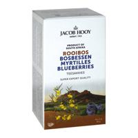 Jacob Hooy Rooibosthee bosbessen 40 Zakjes