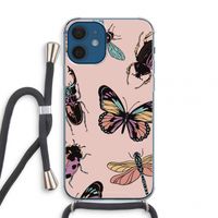 Tiny Bugs: iPhone 12 mini Transparant Hoesje met koord