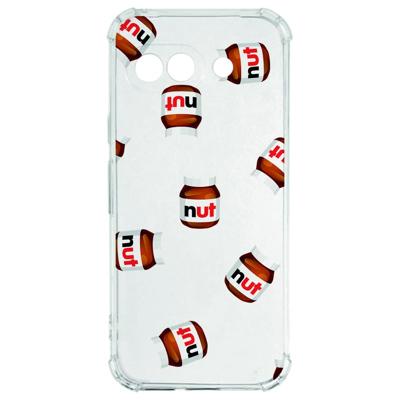 Google Pixel 9a Hoesje - Hoesje Nut Jar TPU Antishock Google Pixel 9a Hoesje - Hoesje Nut Jar TPU Antishock