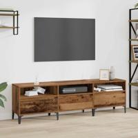 TV-kast Oud hout 150 x 30 x 44.5 cm Bewerkt hout