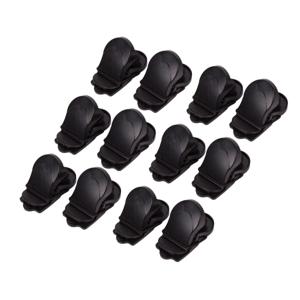 Muizenval - 12x - zwart - kunststof - 90 x 45 mm - met veermechanisme - rattenval