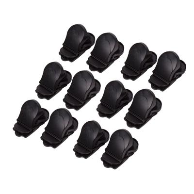 Muizenval - 12x - zwart - kunststof - 90 x 45 mm - met veermechanisme - rattenval
