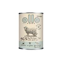 OLLO Puppy Umami Rundvlees en Groene Pens met Eendenlever - natvoer voor honden - 850g