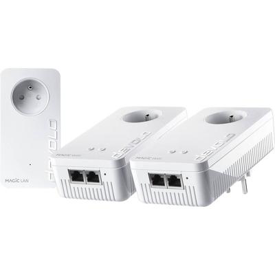 Devolo Magic 2 WiFi 6 next Powerline WiFi Multiroom Starter Kit 07195 Powerline, WiFi 2400 MBit/s