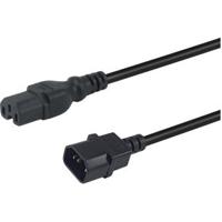 Equip 112171 electriciteitssnoer Zwart 3 m C14 stekker C15 stekker