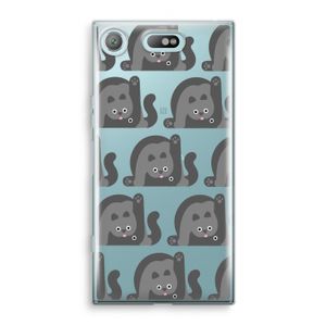 Cats: Sony Xperia XZ1 Compact Transparant Hoesje
