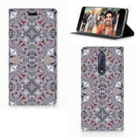 Nokia 8 Standcase Flower Tiles - thumbnail