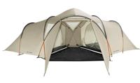 Vaude Badawi Long 6P Familietent Sand 060