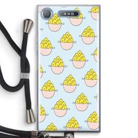 Citroenen: Sony Xperia XZ1 Transparant Hoesje met koord Citroenen: Sony Xperia XZ1 Transparant Hoesje met koord