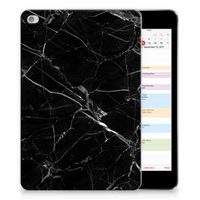 Apple iPad Mini 4 | Mini 5 (2019) Tablet Back Cover Marmer Zwart - Origineel Cadeau Vader