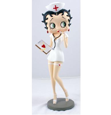 Betty Boop als Zuster Beeldje