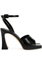 Giuseppe Zanotti sandales Emiyle en cuir 100 mm - Noir - thumbnail