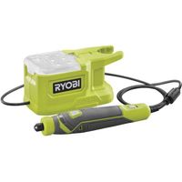 Ryobi Accu-Rotatietool RRT18-0 rechte slijpmachine zonder batterij en lader - thumbnail