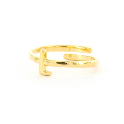 Imotionals Ring Letter L Goud