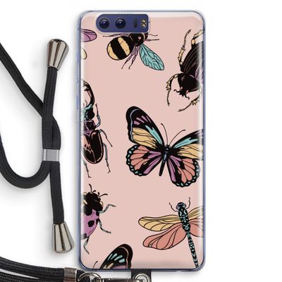 Tiny Bugs: Honor 9 Transparant Hoesje met koord