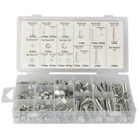 Toolland HAS06 Assortiment bouten Staal Verzinkt 240 stuk(s) - thumbnail