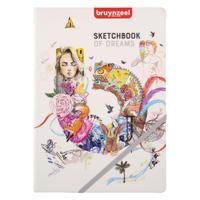 Bruynzeel creatives schets/notitieboek a4 140 g/m 80 vellen