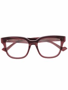 Gucci Eyewear lunettes de vue à monture carrée - Rose