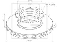 Pe Automotive Remschijven 016.664-00A - thumbnail