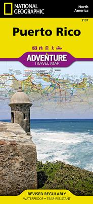 Wegenkaart - landkaart 3107 Adventure Map Puerto Rico | National Geographic