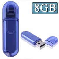 8GB USB Flash-schijf (blauw)