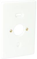 Enzo Montageplaat 2-voudig wit 4050720