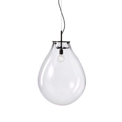 Bomma Tim Large Hanglamp - Transparant - Zwart