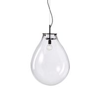 Bomma Tim Large Hanglamp - Transparant - Zwart