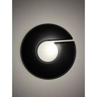 Maatring 11 cm zwart onbedrukt