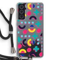 8-bit N°2: Samsung Galaxy S21 FE Transparant Hoesje met koord