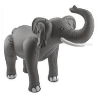 Folat Opblaasbare olifant - 60 x 75 cm - opblaas decoratie - jungle thema versiering