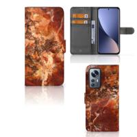 Xiaomi 12 Pro | Bookcase | Marmer Bruin