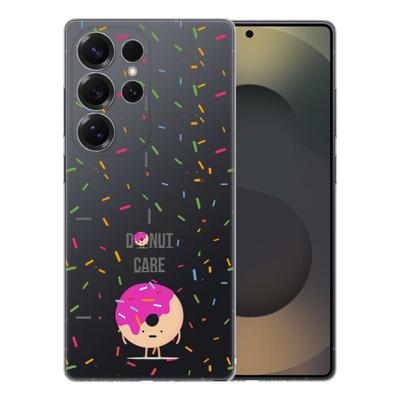 TPU Hoesje Samsung Galaxy S25 Ultra - Hoesje Donut Roze Backcover