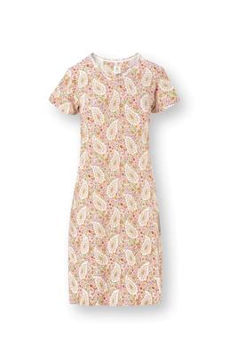 Pip Studio Djoy Nachthemd Korte Mouw Kairi Bloom Rood XL