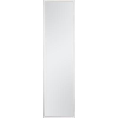 Spiegel - Wandspiegel - Trion Nanino - Staande Spiegel - Wit - 33.5x125cm - Spiegelglas - Kunststof