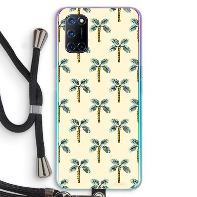 Paradise: Oppo A92 Transparant Hoesje met koord