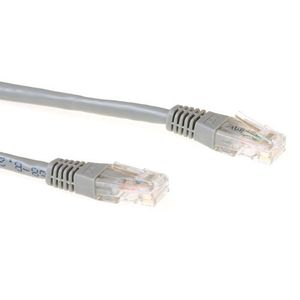 ACT IB8025 U/UTP CAT6 Patchkabel Grijs - 25 meter