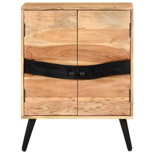 The Living Store Dressoir Acaciahout - 57 x 34 x 75 cm - Rustieke Charme - Massief en Duurzaam