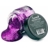Superstar Glittergel - paars - 15 ml - voor lichaam/gezicht en haar - festival - verkleedaccessoires