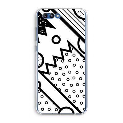 Pop Art #4: Honor 10 Transparant Hoesje