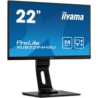 iiyama ProLite XUB2294HSU - 22 inch - 1920x1080 - DP - HDMI - VGA - Zwart