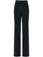 Ferragamo pantalon droit à plis marqués - Noir