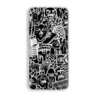 Vexx Black Mixtape: Samsung Galaxy A10 Transparant Hoesje Vexx Black Mixtape: Samsung Galaxy A10 Transparant Hoesje