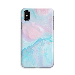 Fantasie pastel: iPhone Xs Volledig Geprint Hoesje