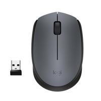 Logitech M170 Grey-K muis Kantoor Ambidextrous RF Draadloos Optisch 1000 DPI - thumbnail