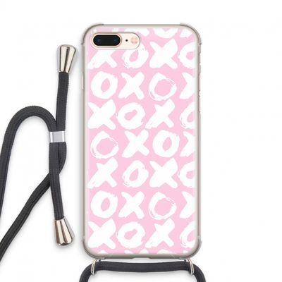 XOXO: iPhone 7 PLUS Transparant Hoesje met koord